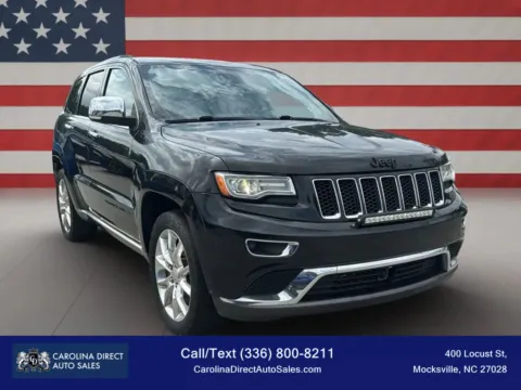 Another view of 2014 Jeep Grand Cherokee Summit Sport Utility 4D for sale in Mocksville, NC at Carolina Direct Auto Sales