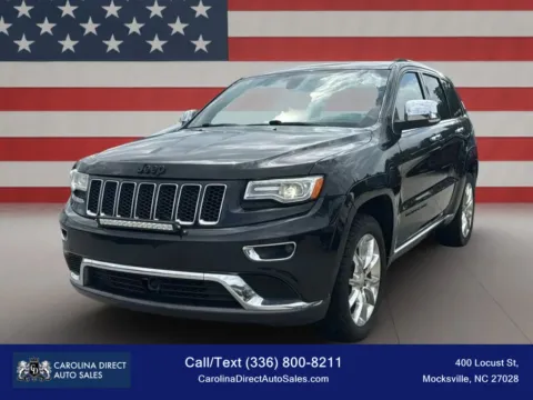 Black 2014 Jeep Grand Cherokee Summit Sport Utility 4D for sale in Mocksville, NC