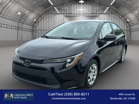 Black 2023 Toyota Corolla LE Sedan 4D for sale in Mocksville, NC