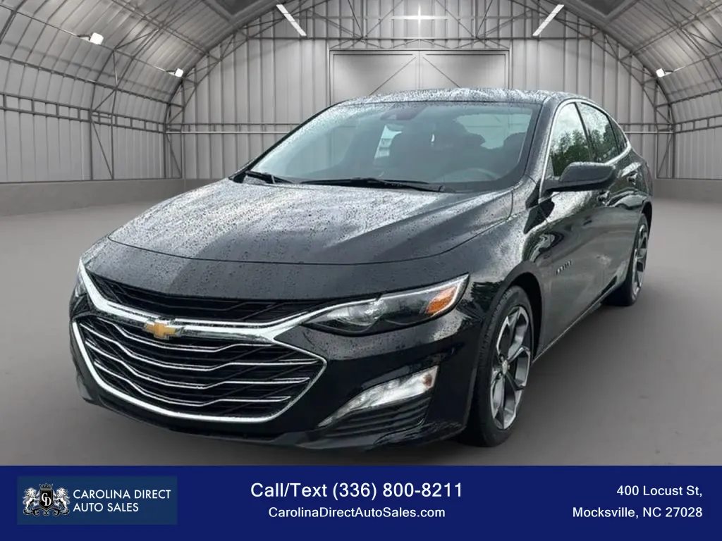 Black 2023 Chevrolet Malibu 1LT Sedan 4D for sale in Mocksville, NC