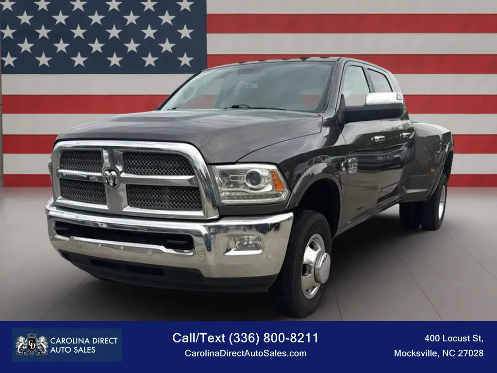2016 Ram 3500 Mega Cab Laramie Longhorn Pickup 4D 6 1/3 ft for sale in Mocksville, NC