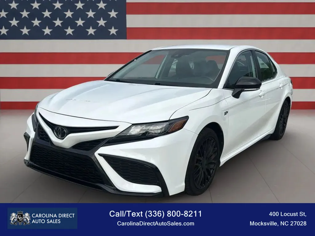 White 2023 Toyota Camry SE Sedan 4D for sale in Mocksville, NC
