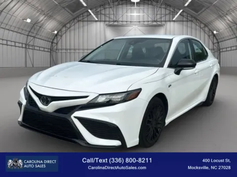 White 2023 Toyota Camry SE Sedan 4D for sale in Mocksville, NC