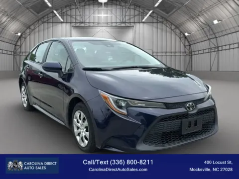 Another view of 2022 Toyota Corolla LE Sedan 4D for sale in Mocksville, NC at Carolina Direct Auto Sales