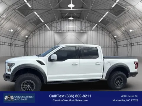 Photos of 2017 Ford F-150 SuperCrew Cab Raptor Pickup 4D 5 1/2 ft for sale in Mocksville, NC at Carolina Direct Auto Sales