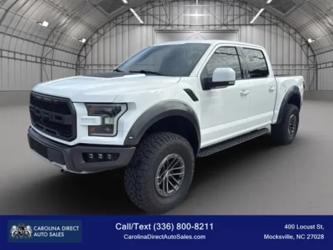Blue 2017 Ford F-150 SuperCrew Cab Raptor Pickup 4D 5 1/2 ft for sale in Mocksville, NC
