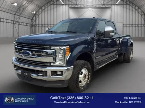 Blue 2017 Ford F350 Super Duty Crew Cab Lariat Pickup 4D 8 ft for sale in Mocksville, NC