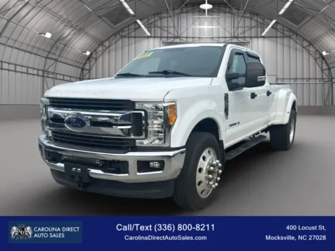 White 2017 Ford F350 Super Duty Crew Cab XLT Pickup 4D 8 ft for sale in Mocksville, NC