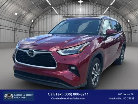Red 2023 Toyota Highlander XLE Sport Utility 4D for sale in Mocksville, NC