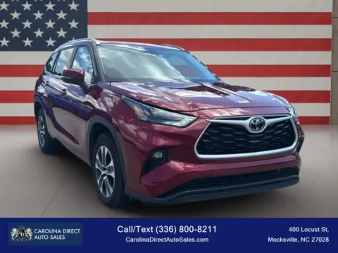 Another view of 2023 Toyota Highlander XLE Sport Utility 4D for sale in Mocksville, NC at Carolina Direct Auto Sales