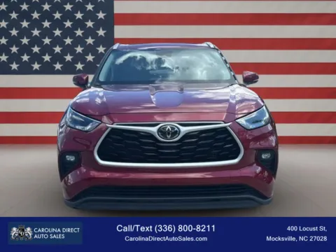 Photos of 2023 Toyota Highlander XLE Sport Utility 4D for sale in Mocksville, NC at Carolina Direct Auto Sales