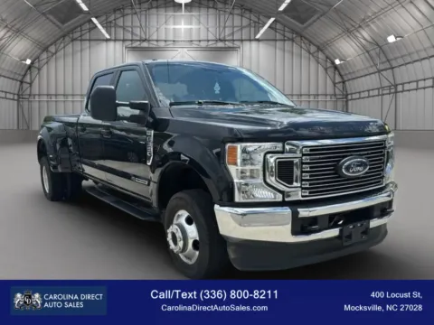 Another view of 2021 Ford F350 Super Duty Crew Cab XLT Pickup 4D 8 ft for sale in Mocksville, NC at Carolina Direct Auto Sales