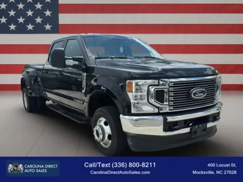 Another view of 2021 Ford F350 Super Duty Crew Cab XLT Pickup 4D 8 ft for sale in Mocksville, NC at Carolina Direct Auto Sales