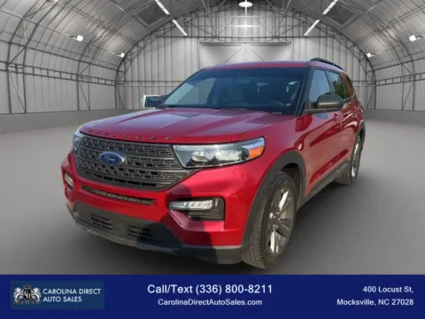 Red 2021 Ford Explorer XLT Sport Utility 4D for sale in Mocksville, NC