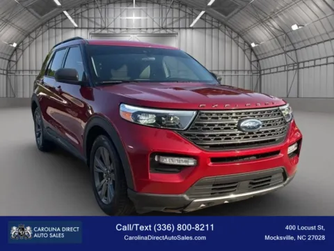 Another view of 2021 Ford Explorer XLT Sport Utility 4D for sale in Mocksville, NC at Carolina Direct Auto Sales