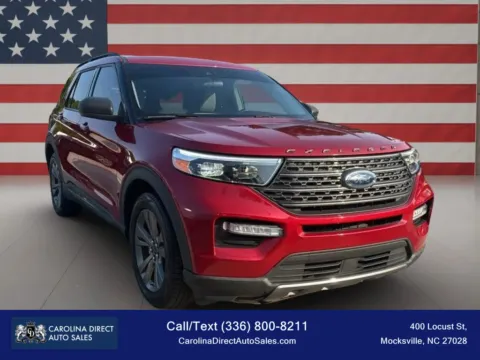 Another view of 2021 Ford Explorer XLT Sport Utility 4D for sale in Mocksville, NC at Carolina Direct Auto Sales