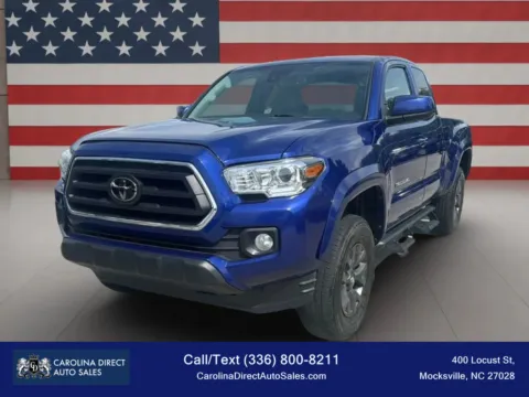 Blue 2023 Toyota Tacoma Access Cab SR5 Pickup 4D 6 ft for sale in Mocksville, NC