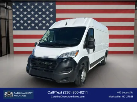 White 2023 Ram ProMaster Cargo Van 2500 High Roof Van 3D for sale in Mocksville, NC
