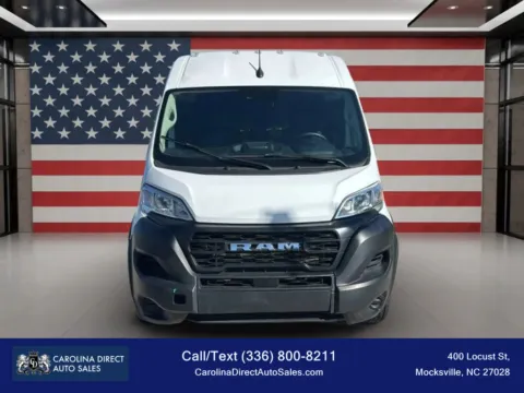 Photos of 2023 Ram ProMaster Cargo Van 2500 High Roof Van 3D for sale in Mocksville, NC at Carolina Direct Auto Sales