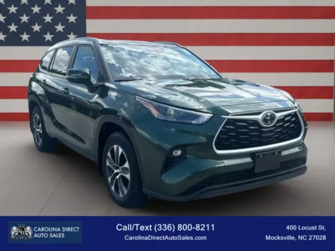 Another view of 2023 Toyota Highlander XLE Sport Utility 4D for sale in Mocksville, NC at Carolina Direct Auto Sales