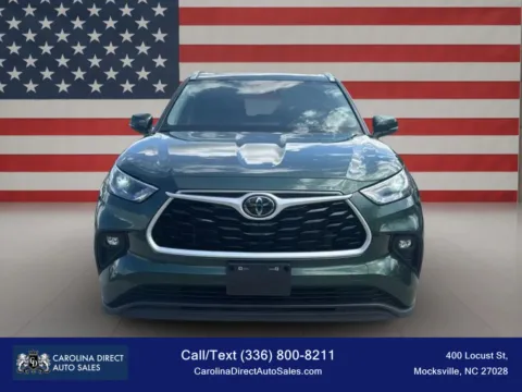 Photos of 2023 Toyota Highlander XLE Sport Utility 4D for sale in Mocksville, NC at Carolina Direct Auto Sales