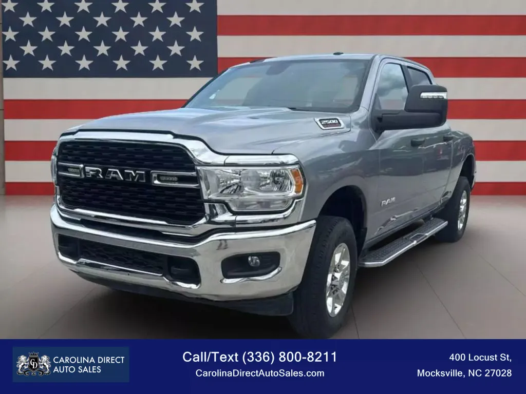 Silver 2024 Ram 2500 Crew Cab Big Horn Pickup 4D 6 1/3 ft for sale in Mocksville, NC