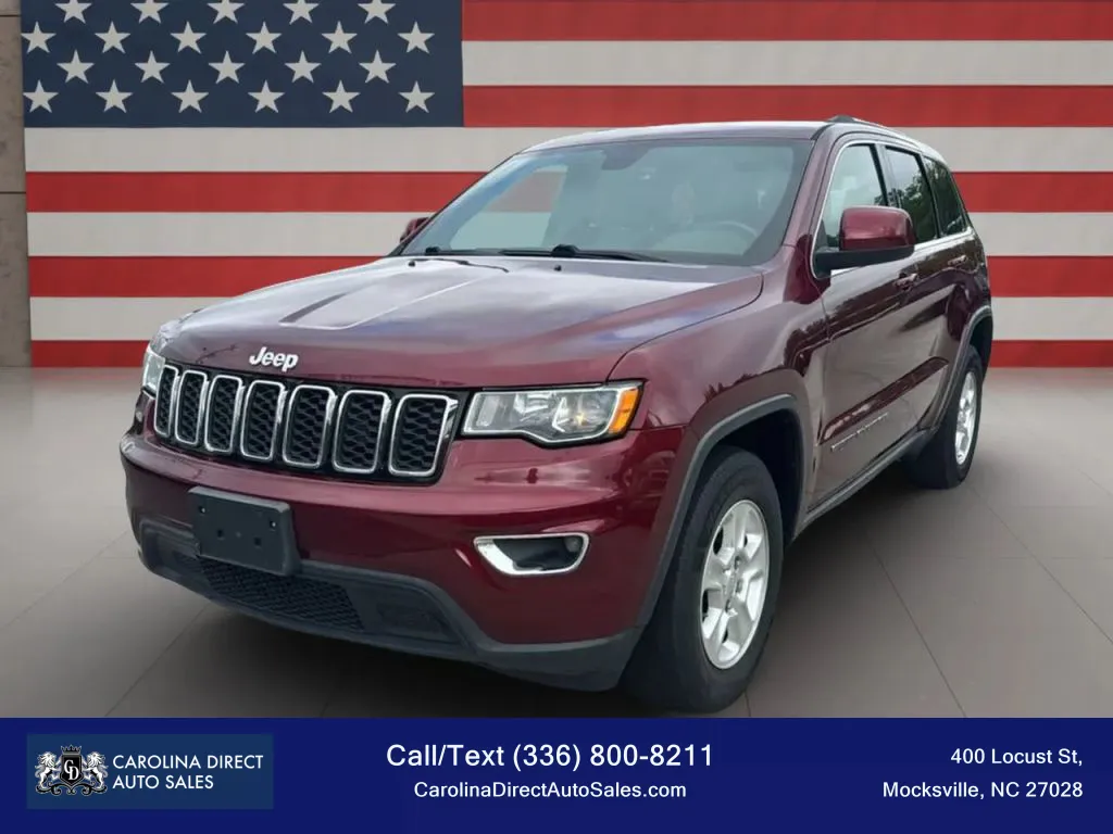Red 2017 Jeep Grand Cherokee Laredo Sport Utility 4D for sale in Mocksville, NC