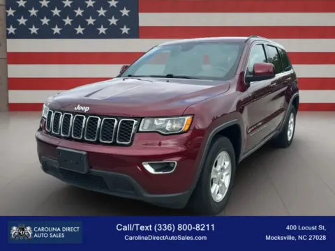 Red 2017 Jeep Grand Cherokee Laredo Sport Utility 4D for sale in Mocksville, NC