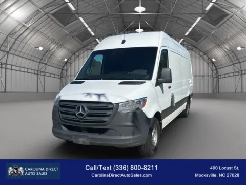 White 2023 Mercedes-Benz Sprinter 2500 Cargo High Roof w/170' WB Van 3D for sale in Mocksville, NC