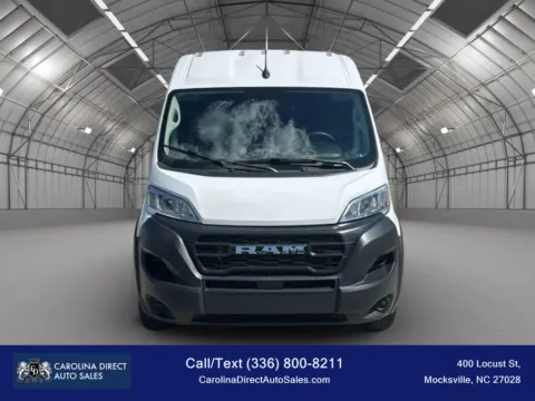 Photos of 2023 Ram ProMaster Cargo Van 2500 High Roof Van 3D for sale in Mocksville, NC at Carolina Direct Auto Sales
