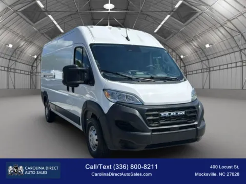 Another view of 2023 Ram ProMaster Cargo Van 2500 High Roof Van 3D for sale in Mocksville, NC at Carolina Direct Auto Sales