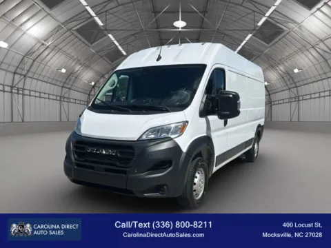 White 2023 Ram ProMaster Cargo Van 2500 High Roof Van 3D for sale in Mocksville, NC