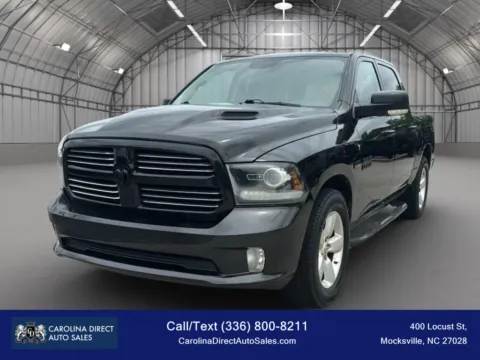 Black 2016 Ram 1500 Crew Cab Sport Pickup 4D 5 1/2 ft for sale in Mocksville, NC
