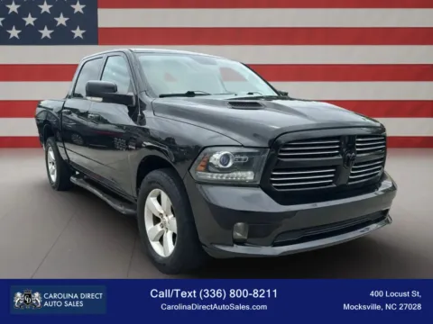 Another view of 2016 Ram 1500 Crew Cab Sport Pickup 4D 5 1/2 ft for sale in Mocksville, NC at Carolina Direct Auto Sales