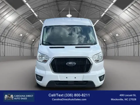 Photos of 2021 Ford Transit 350 Passenger Van XLT w/Medium Roof Van 3D for sale in Mocksville, NC at Carolina Direct Auto Sales