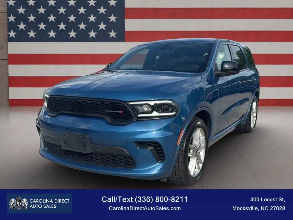 Blue 2023 Dodge Durango GT Sport Utility 4D for sale in Mocksville, NC