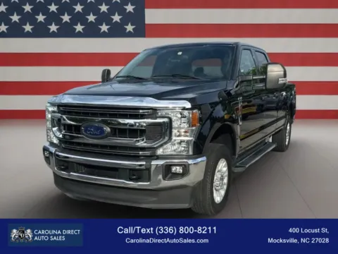 Black 2022 Ford F250 Super Duty Crew Cab XLT Pickup 4D 8 ft for sale in Mocksville, NC
