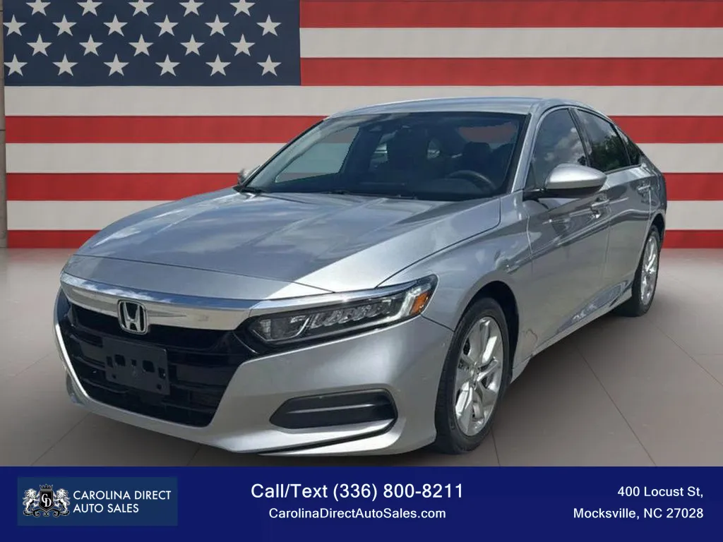 Silver 2018 Honda Accord LX Sedan 4D for sale in Mocksville, NC