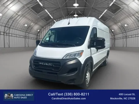 White 2023 Ram ProMaster Cargo Van 2500 High Roof Van 3D for sale in Mocksville, NC