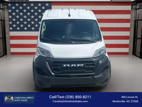 Photos of 2023 Ram ProMaster Cargo Van 2500 High Roof Van 3D for sale in Mocksville, NC at Carolina Direct Auto Sales