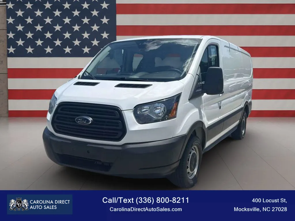 White 2019 Ford Transit 250 Van Low Roof w/60/40 Side Door w/RWB Van 3D for sale in Mocksville, NC