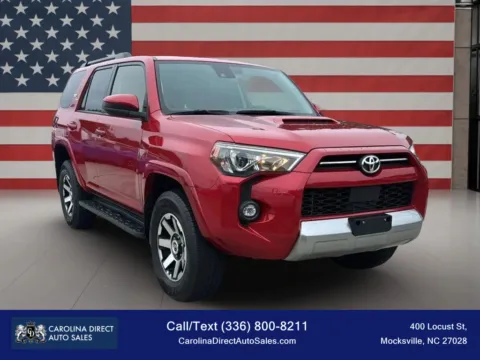 Another view of 2022 Toyota 4Runner TRD Off-Road Sport Utility 4D for sale in Mocksville, NC at Carolina Direct Auto Sales