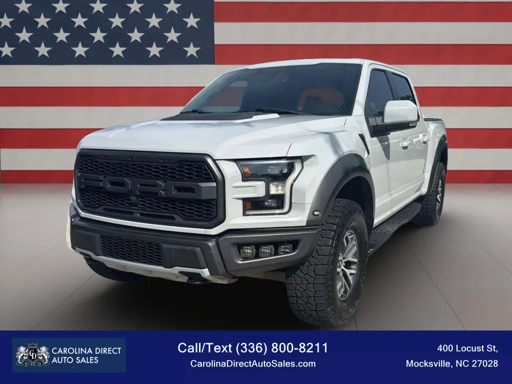 Gray 2017 Ford F-150 SuperCrew Cab Raptor Pickup 4D 5 1/2 ft for sale in Mocksville, NC
