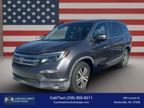 Gray 2017 Honda Pilot EX-L Sport Utility 4D for sale in Mocksville, NC