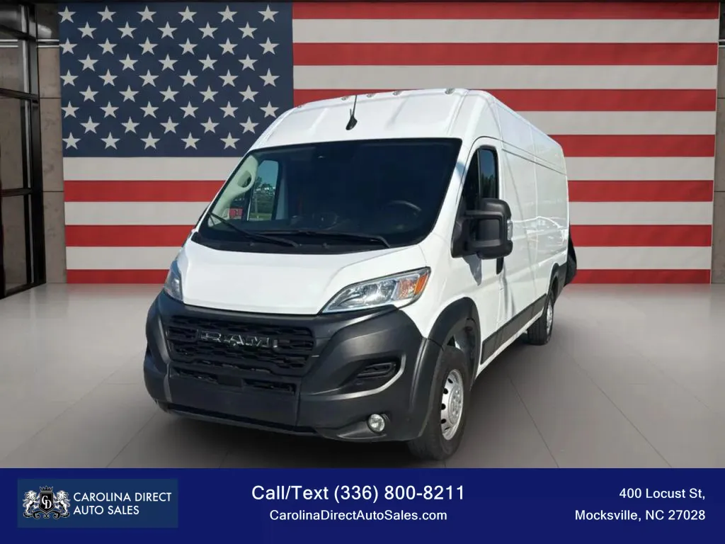 2023 Ram ProMaster Cargo Van 3500 High Roof Extended Van 3D for sale in Mocksville, NC