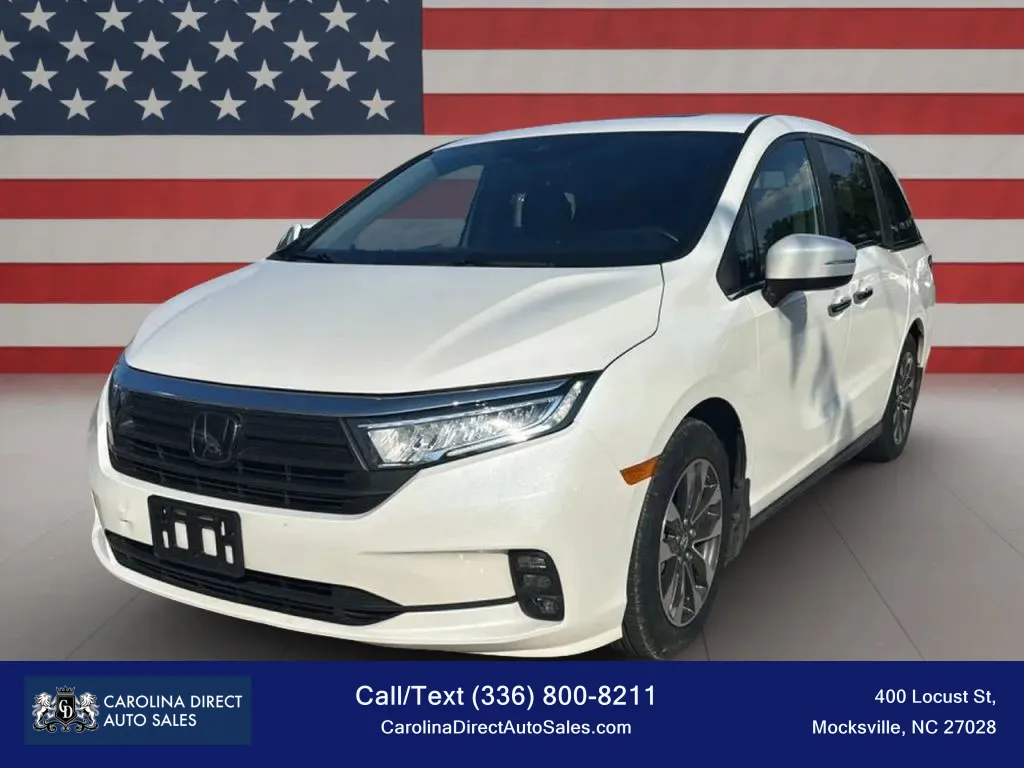 White 2023 Honda Odyssey EX-L Minivan 4D for sale in Mocksville, NC