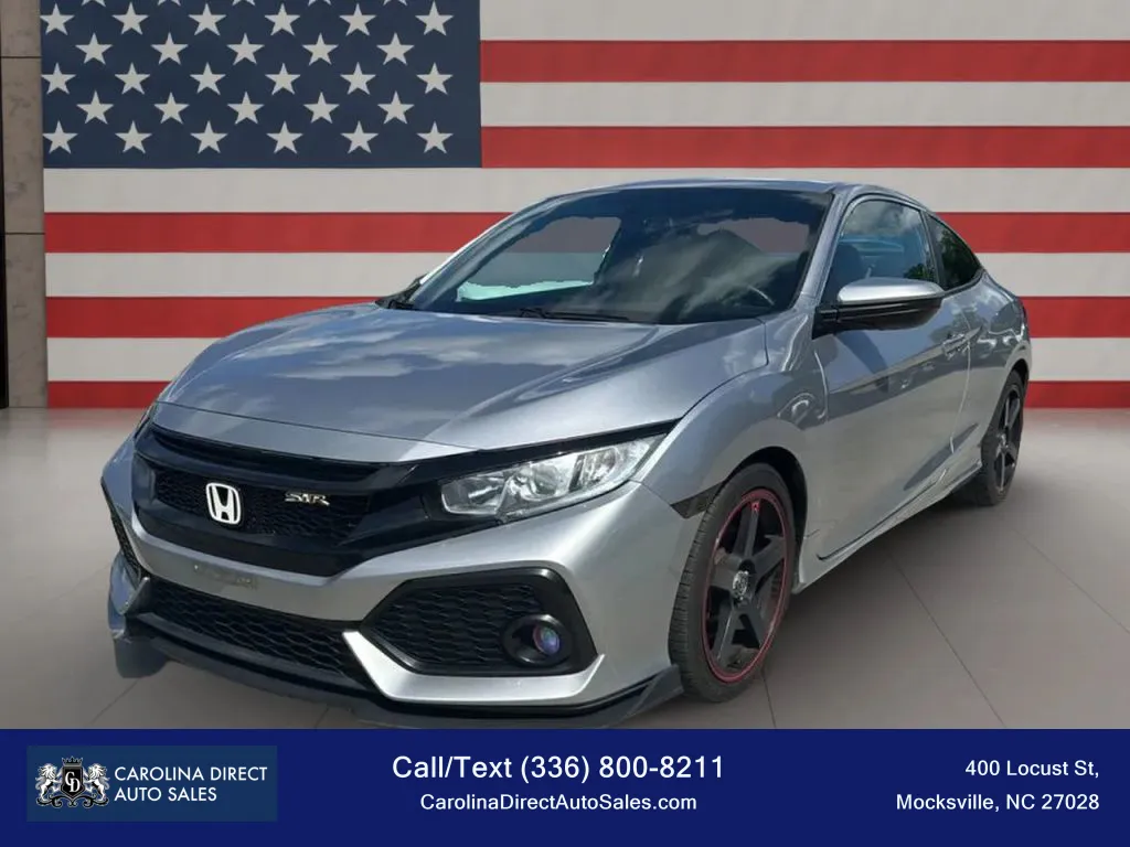 Silver 2018 Honda Civic Si Coupe 2D for sale in Mocksville, NC