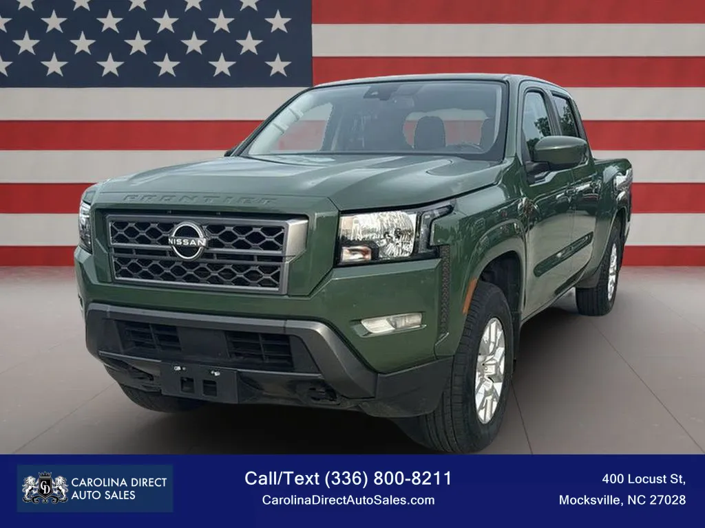 Green 2023 Nissan Frontier Crew Cab SV Pickup 4D 6 ft for sale in Mocksville, NC