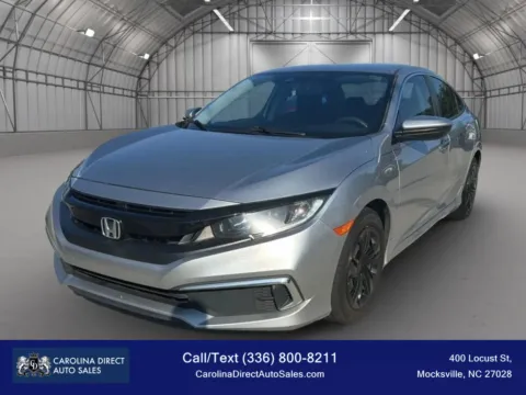 Silver 2021 Honda Civic LX Sedan 4D for sale in Mocksville, NC