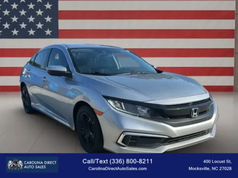 Another view of 2021 Honda Civic LX Sedan 4D for sale in Mocksville, NC at Carolina Direct Auto Sales